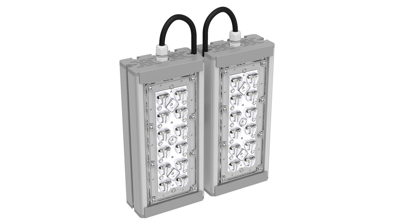 Промышленный прожектор Модуль SVT-STR-M-27Вт-45x140-DUO (с защитой от 380)