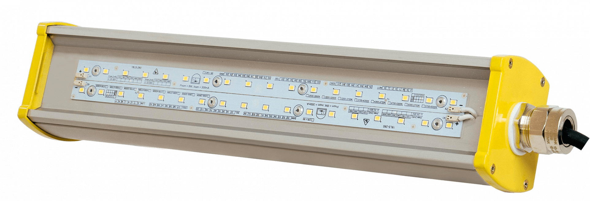 Взрывозащищенный светодиодный светильник LONG-Ex-100 L1,5